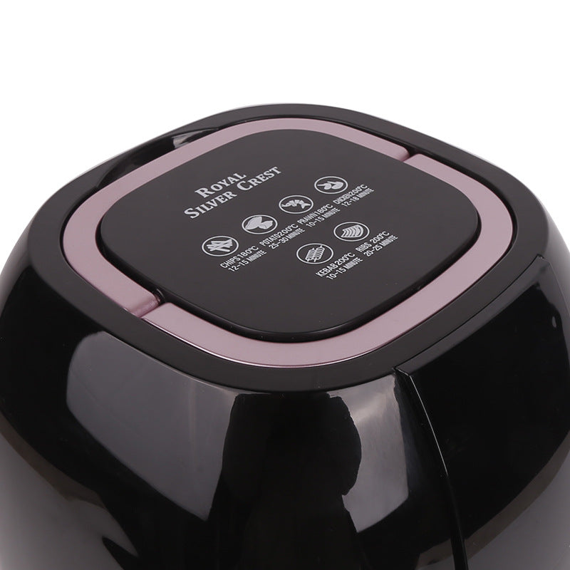 Black and purple electronic device with 'Royal Silver Chest' branding on a white background