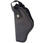 Black holster on a white background