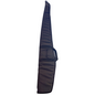 Black gun case on a white background