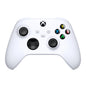 White gaming controller with Xbox logo on a white background
